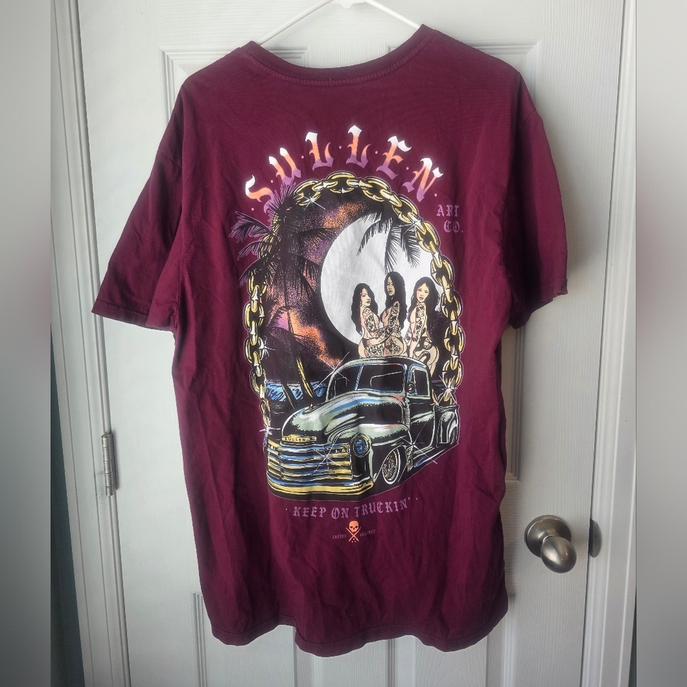 Sullen Art Collective 2-sided Print Short Sleeve Crew Neck T-shirt SZXL
